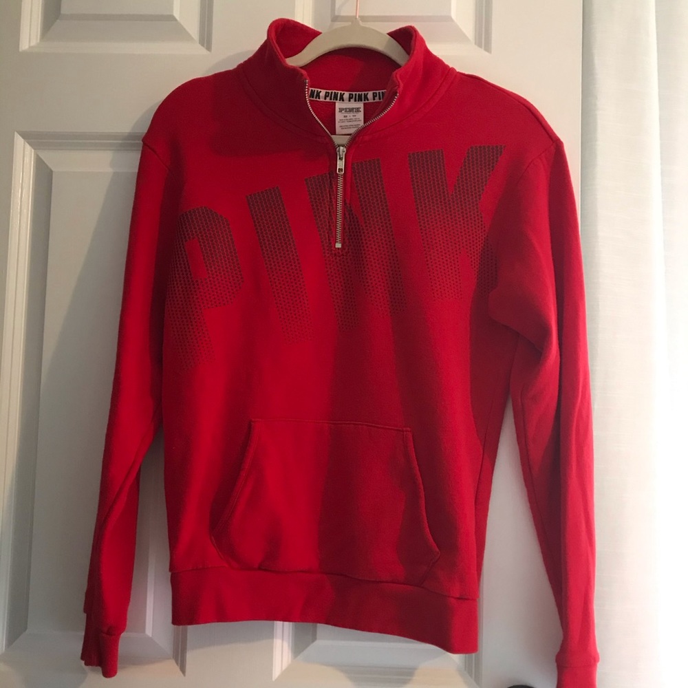 PINK Quarter Zip Sweatshirt